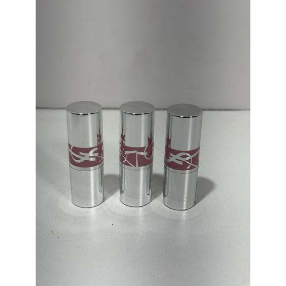 YSL Loveshine MINI Lip Oil Stick Lot Of 3 Shade 150 NUDE LINGERIE Mini Size New - Picture 1 of 6